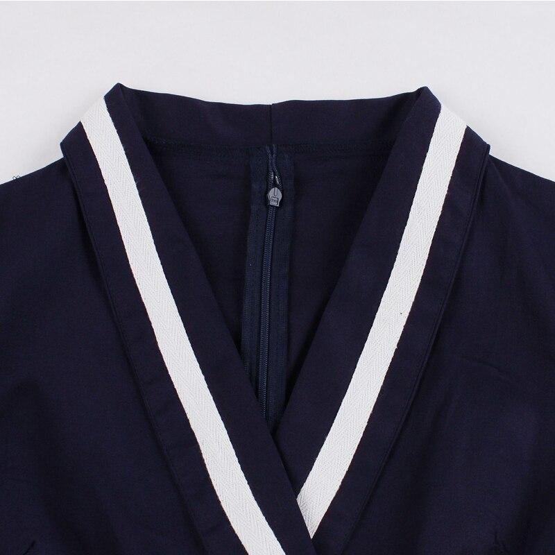 Abito Blu Anni '50 Taglie Forti