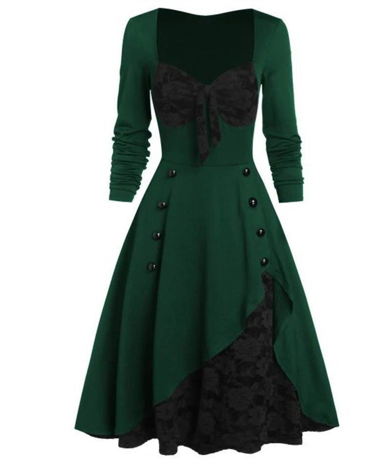 Abito Retrò Vintage Taglie Forti