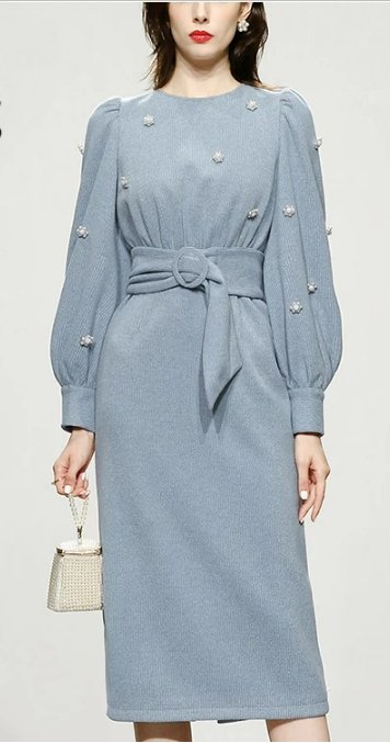 Abito Vintage Di Alta Moda Anni '40