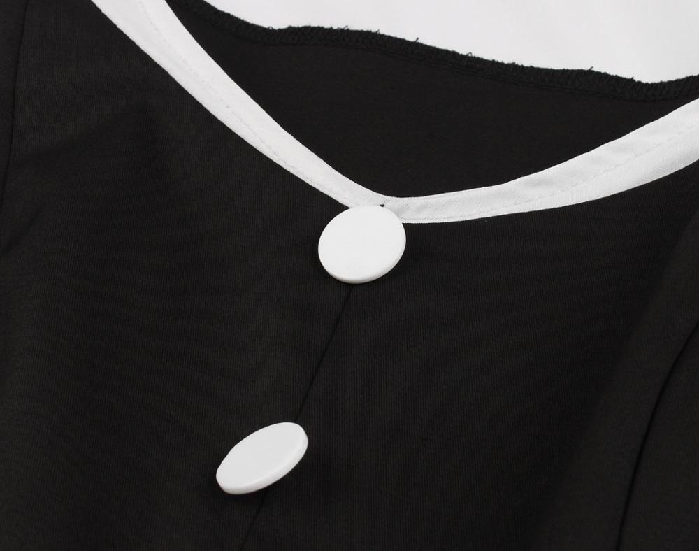 Abito Vintage Hepburn Nero