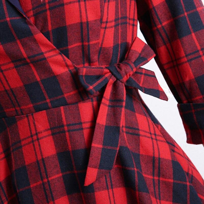 Abito Vintage Invernale In Cotone