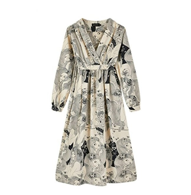 Abito Da Sposa Vintage Grigio