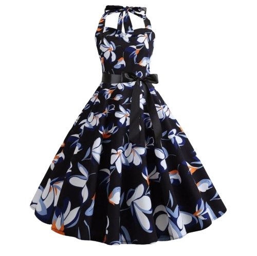 Abito Vintage Con Cavezza