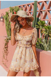 Abito Vintage A Maniche Corte