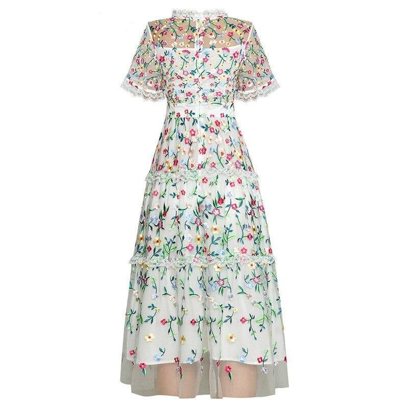 Abito Vintage Moderno Bianco