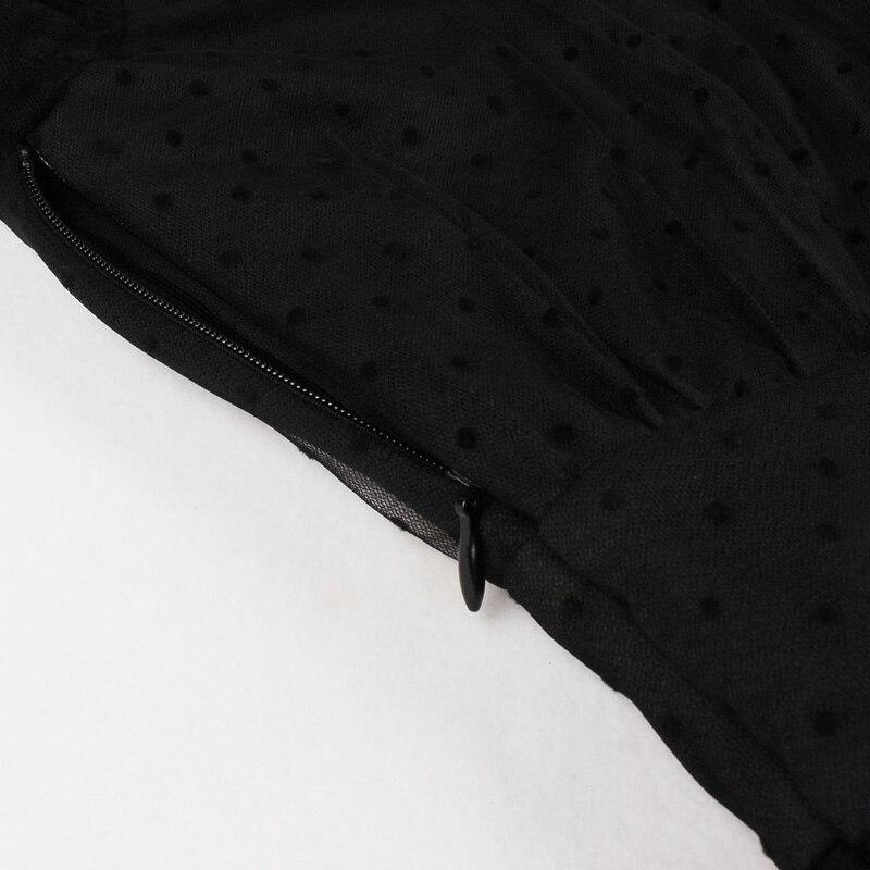 Abito Vintage A Pois Neri