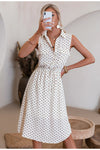 Abito Vintage A Pois
