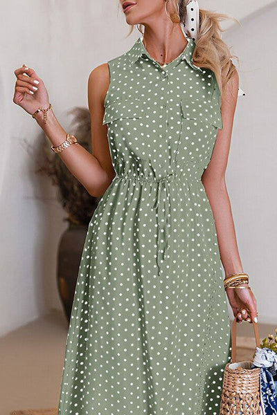 Abito Vintage A Pois