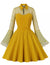 Giallo Plus Size Vintage Pin Up Dress