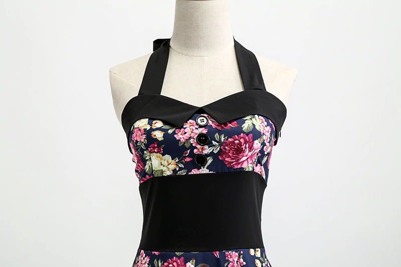 Kitsch Abito Da Pin-Up Vintage