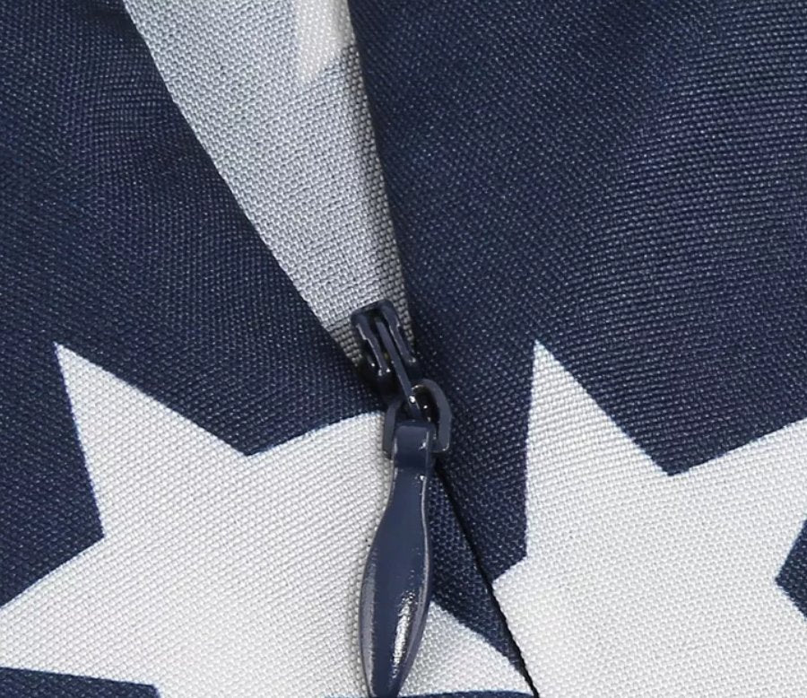 Abito Vintage Pin Up Stampato Negli Stati Uniti