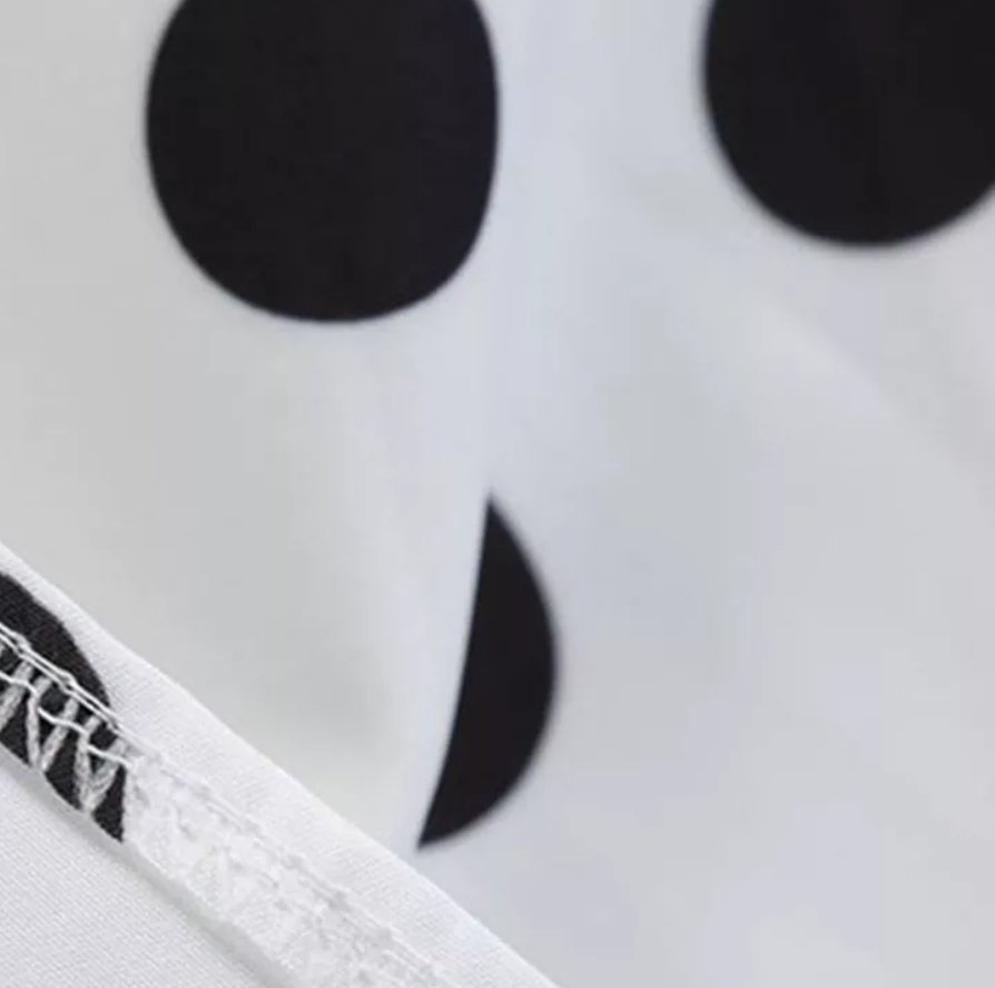 Abito Vintage Pin Up A Pois Neri