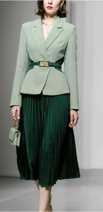 Abito Vintage In Polvere