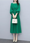 Abito Vintage Di Qualità Verde