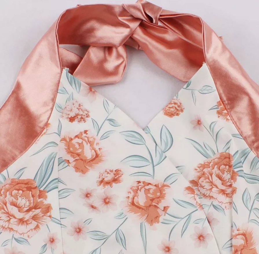 Abito Da Ricevimento Vintage Rosa