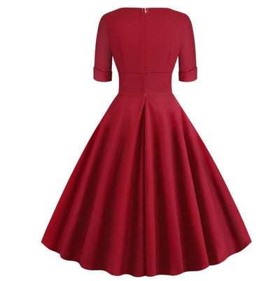 Abito Rockabilly Vintage Anni '50 Carmine