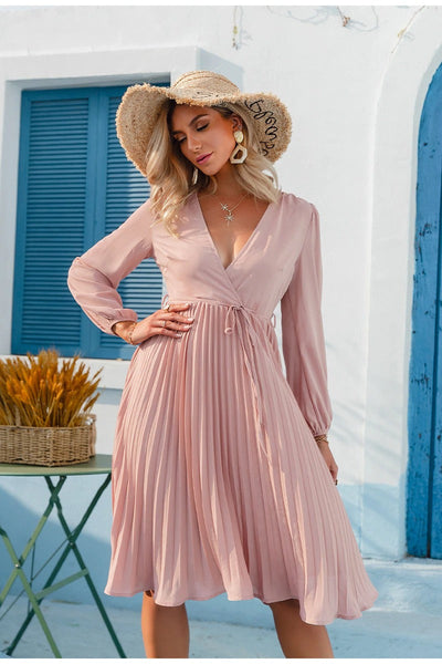 Abito Vintage Rosa Pallido