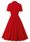 Abito Vintage Liberty Rosso