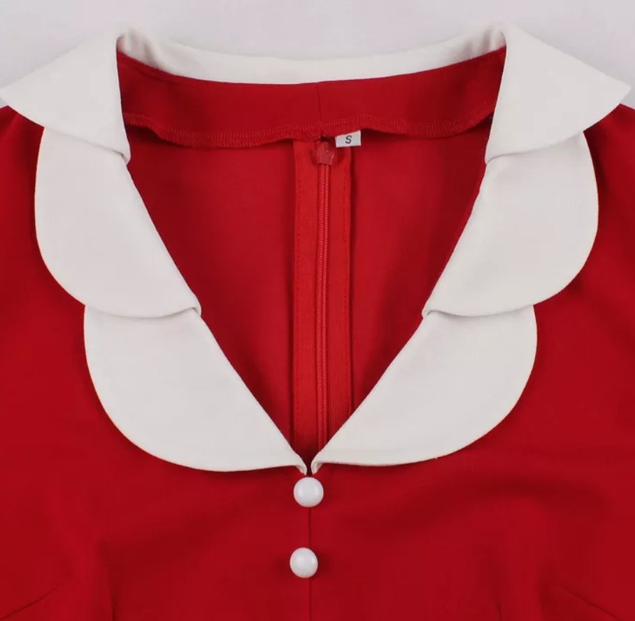 Abito Vintage Rosso Passione