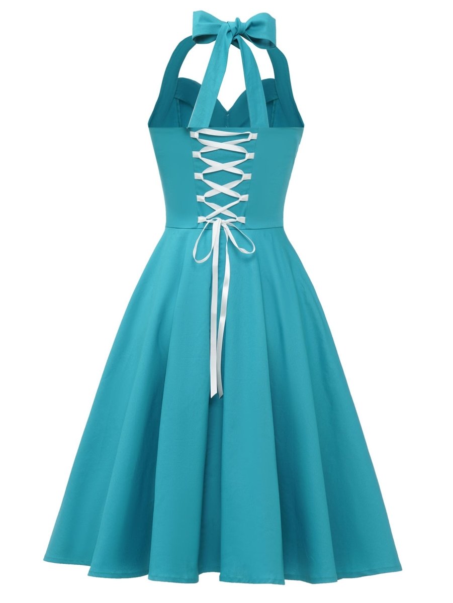 Abito Vintage Sexy Pin Up Sky