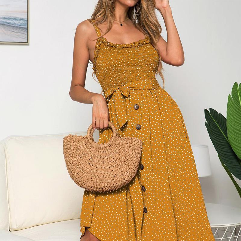 Abito Giallo Vintage Anni Sessanta