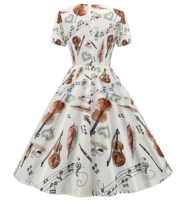 Abito Svasato Vintage