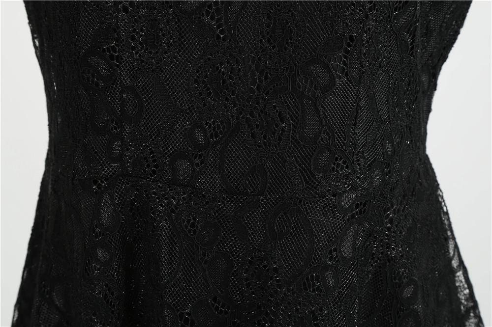 Abito Vintage A Trapezio Nero