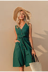 Abito Vintage Verde Smeraldo