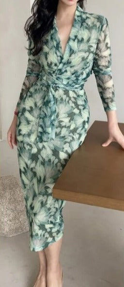 Abito Vintage Verde Anni '40