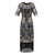 Abito Lungo Dorato Gatsby Vintage Anni '20