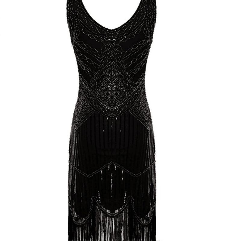 Abito Gatsby Vintage Anni '20 Nero