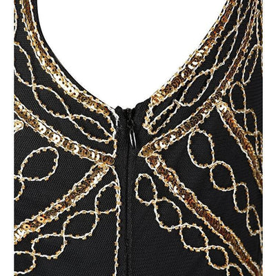 Abito Gatsby Vintage Anni '20 Oro