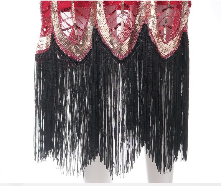 Abito Gatsby Vintage Anni '20 Rosso