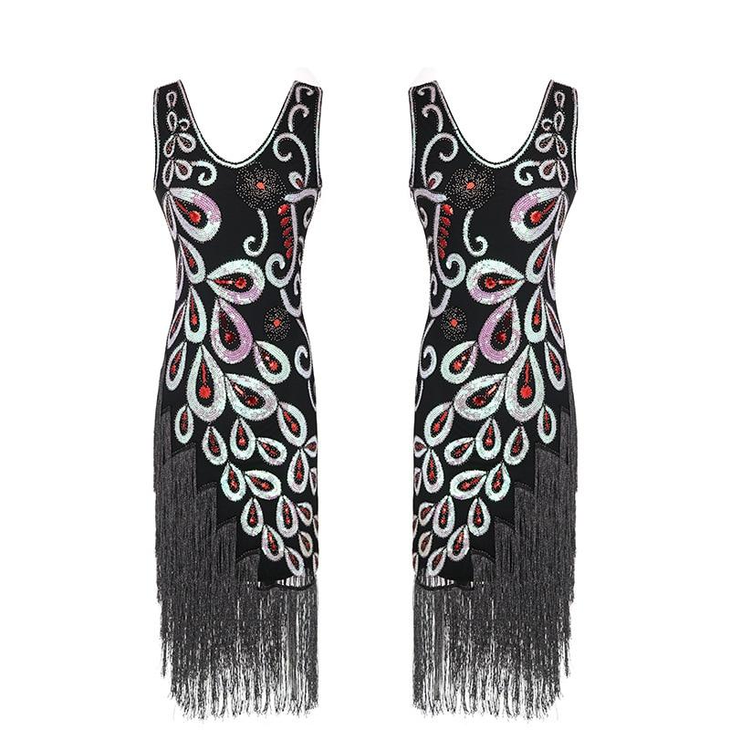 Abito Stile Anni '20 Nero