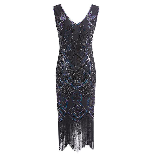 Abito Parigi Vintage Anni '20 Nero