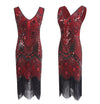 Abito Vintage Anni '20 Paris Red