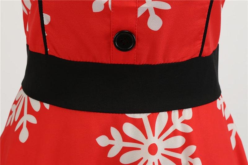 Abito Vintage Fiocco Di Neve