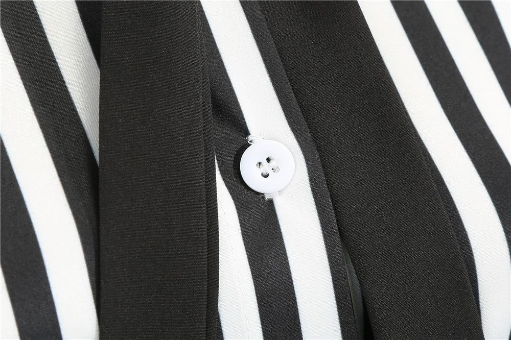 Abito Vintage Retrò In Bianco E Nero