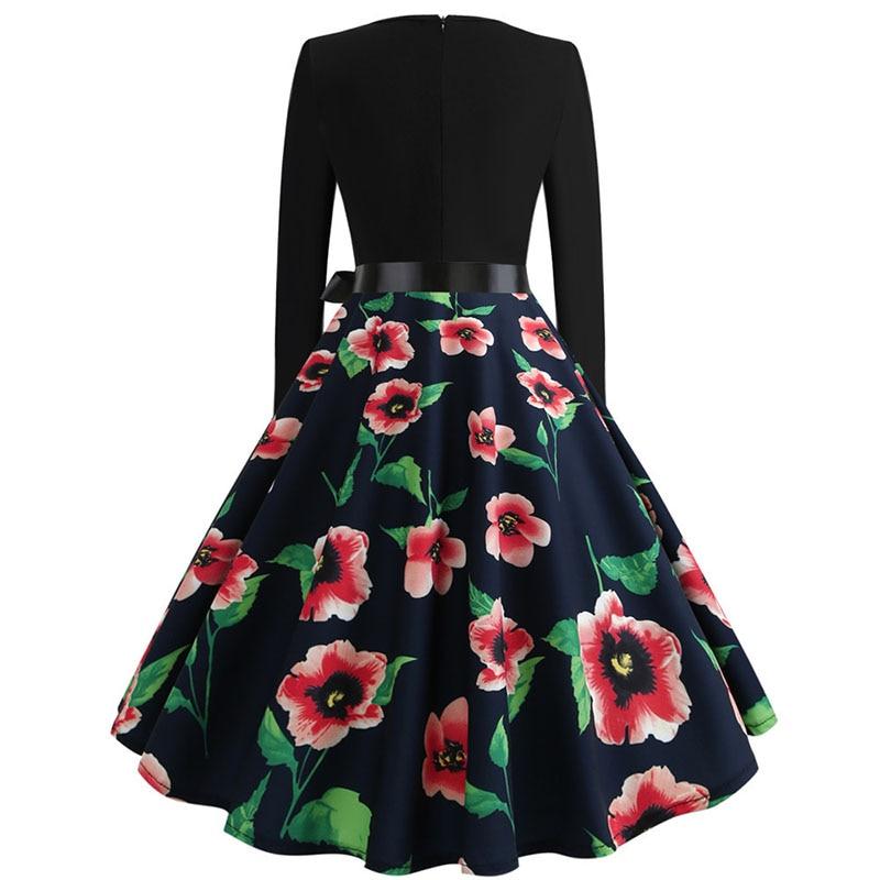 Abito Vintage A Quadretti