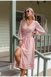 Abito Lungo In Chiffon Vintage