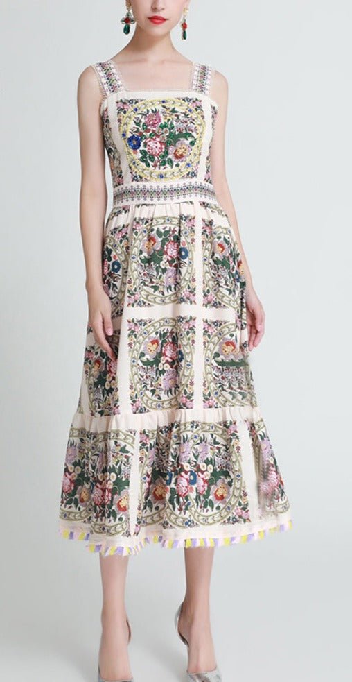 Abito Anni '40 Grigio