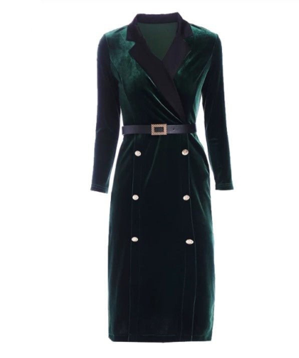 Vestito Anni '40 Verde