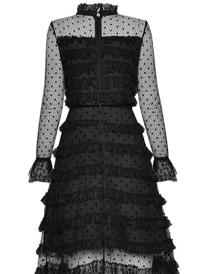 Abito Vintage Nero Anni '40
