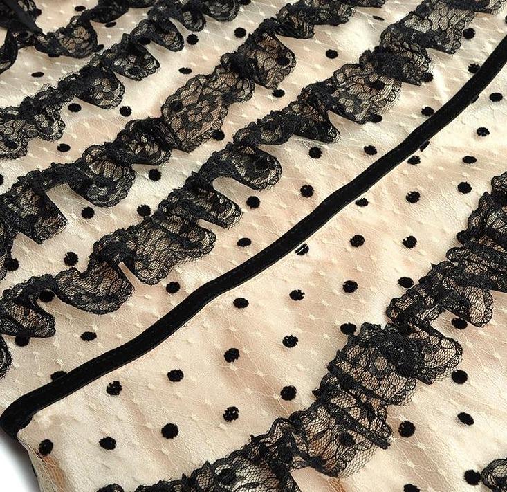 Abito Vintage Anni '40 Rosa